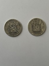 2 Pièces de monnaie Belge 1