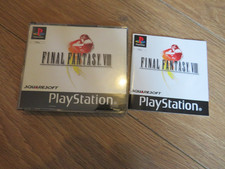 PlayStation 1 PS1  Final Fantasy VIII 8 PAL black label  uk tracked delivery