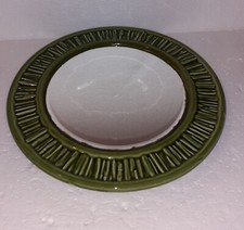 RARE MIROIR ROND EN CERAMIQUE KERALUX BOCH FRERES BELGIUM ANNEES 1960 BELGIQUE