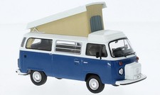VW Volkswagen T2 Camper - Westfalia - 1978 - blue / white - IXO 1:43