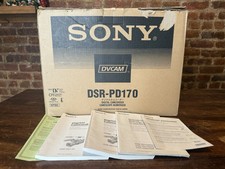 Sony DSR-PD170 Box & Manual Only