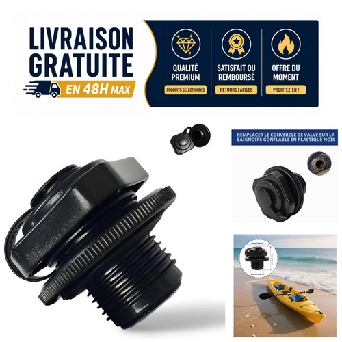 Couvercle valve spa gonflable - couvercle,