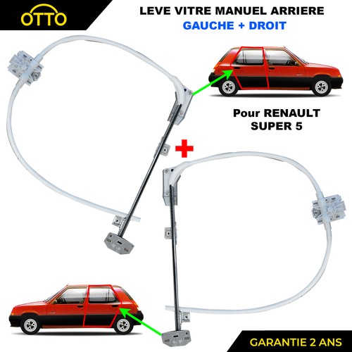 Leve remonte vitre manuel - remonte,