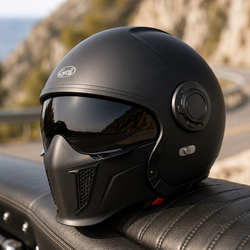 Casque moto modulaire - moto, cyril