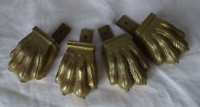 Bronze ameublement lot  4 pied