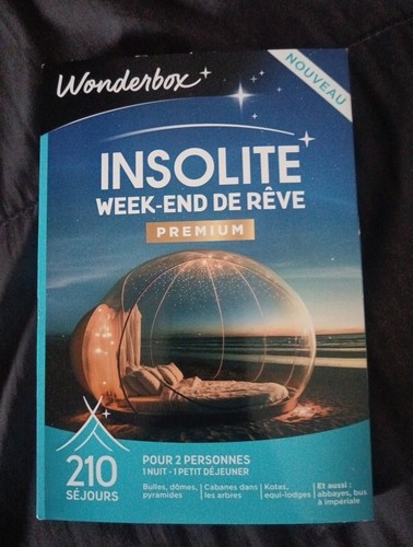 Coffret wonderbox insolite - wonderbox,