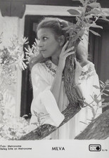 Milva Photo Original Métronome Noir Et Blanc Promotion De Presse Août 1978