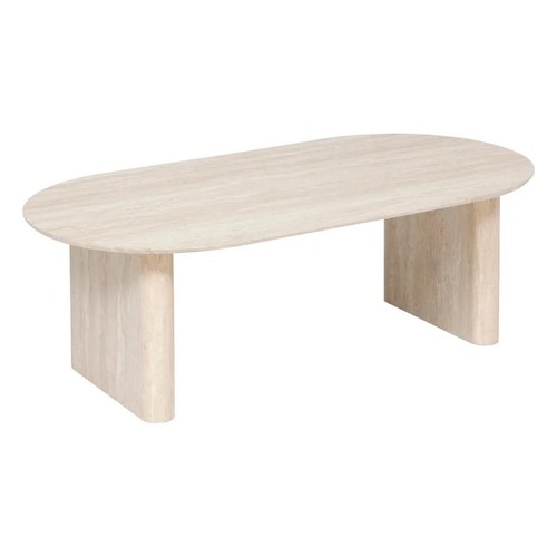 Table basse effet travertin - basse,