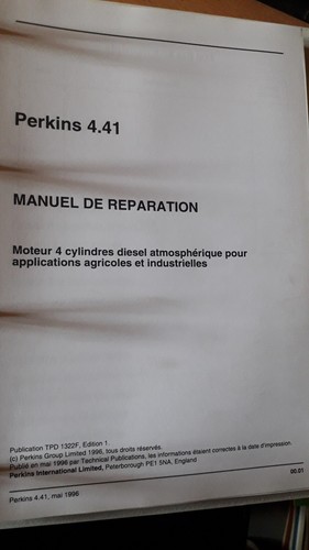 Perkins moteur 441 - perkins,