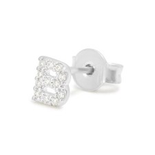 Boucle d'oreilles Femme STROILI 1683955 925% D'Argent Lettre B