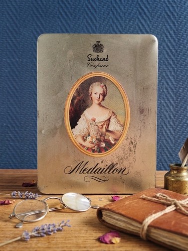 Boîte chocolats vintage - boîte, à
