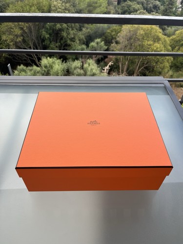 Hermès boîte cadeau carrée - hermès,
