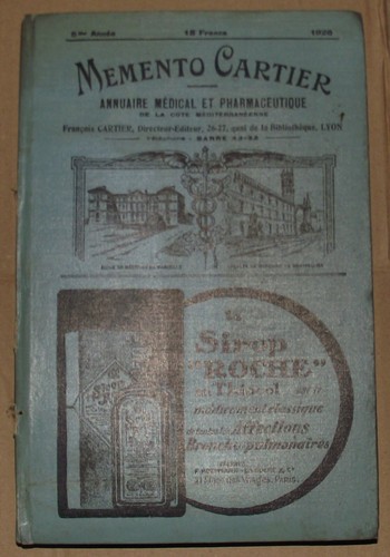 Ancien livre memento cartier - ancien,