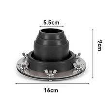 Kit clignotant cheminée poêle à bois pour tente cloche tipi yourte hangar bat