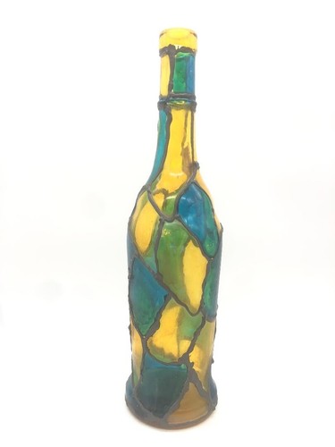 Bouteille art déco - déco, cm