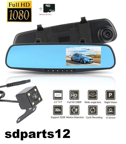 Dashcam rétroviseur écran - dashcam,
