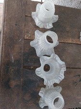 Lot de 4 Tulipes Art Deco