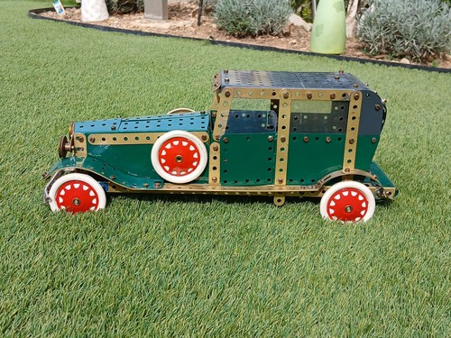 Voiture ancienne meccano - ancienne,