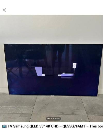 Samsung qled 4k uhd - 55",