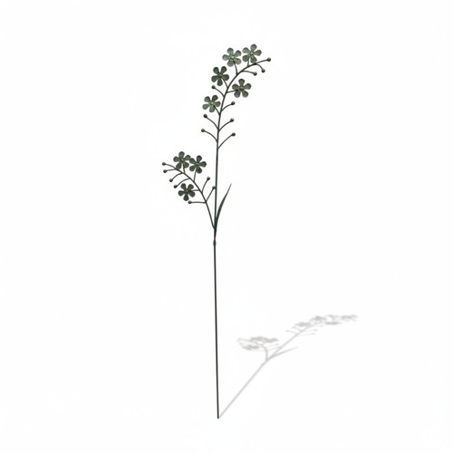 Tuteur déco fleur 29x4x105cm