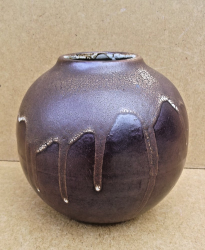 Ancien vase boule - vase, en