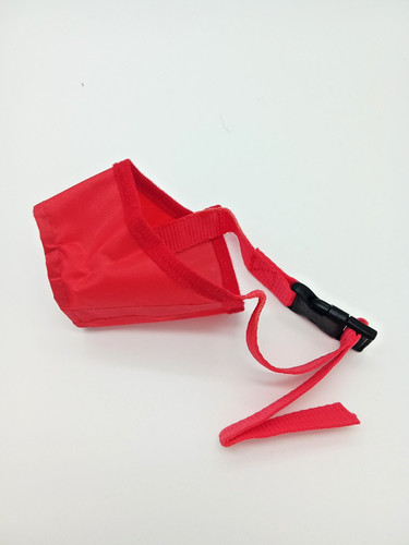 Muselière rouge taille - 4, –