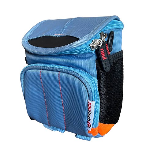 Navitech blue camera shoulder - camera,
