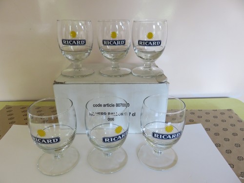 Verres ballon ricard logo - ballon,