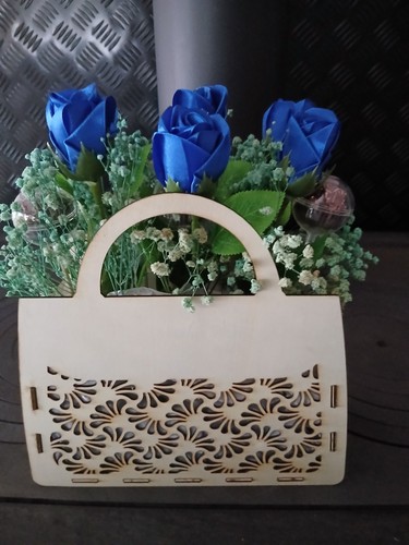 Sac bois fleurs - en,