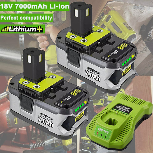 18v batterie pour ryobi 5ah - 18v,