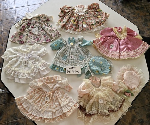 Robes poupees porcelaine - de,