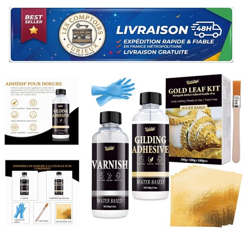 Kit dorure feuilles - , 24