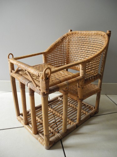 Ancienne chaise poupée - chaise, bébé
