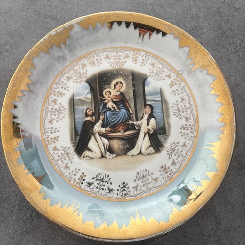 Ancienne assiette décorative - assiette,