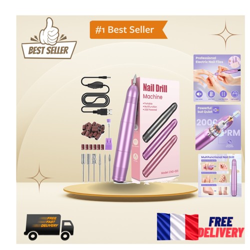 Ponceuse ongles portable - ponceuse, à