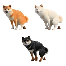 Figurine chien shiba inu - figurine, de