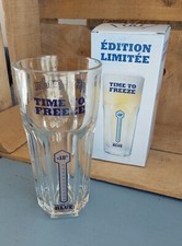 4 verres à biere à facettes