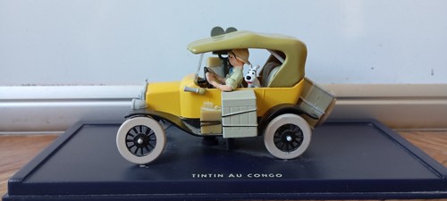 Figurine voiture tintin - figurine, au
