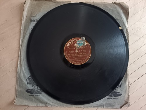 Disque tours pathé - disque, 78