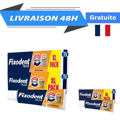 Fixodent crème adhésive plus - crème,