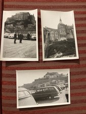 3 PHOTOS ORIGINALES MONT SAINT