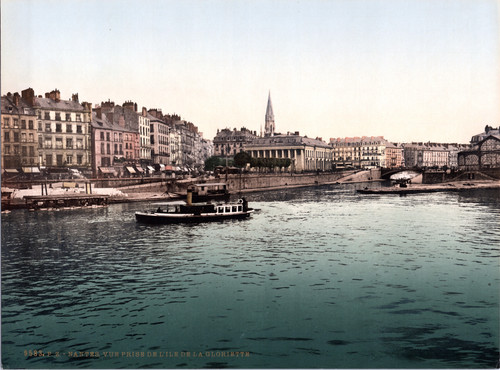 France nantes panorama avec - france,, nantes.