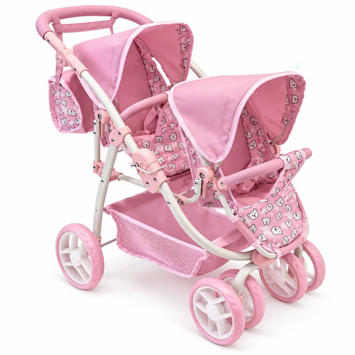 Poussette jumelle confort