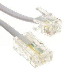 RJ11 Prise Mâle Vers 4 Câble