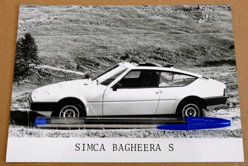 Matra simca bagheera photo - simca,