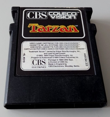 Cartouche jeu tarzan - cartouche, "tarzan"