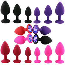 Plug Anal en Silicone Diamant