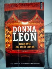 Livre Policier, Brunetti En Trois Actes