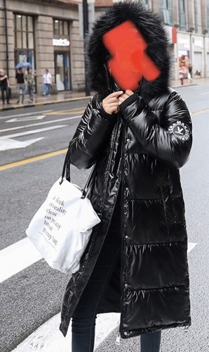 Neuf manteau hiver longue - manteau, noir