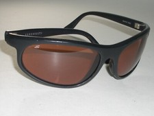 SERENGETI SUMMIT 5602 ROSE TONE CRYSTAL MATTE BLACK SPORT WRAP SUNGLASSES